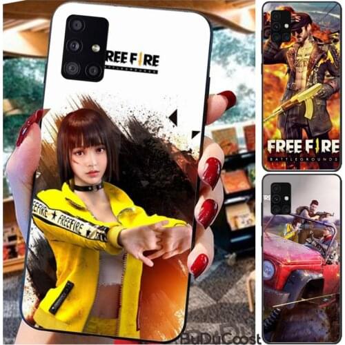 Reall Shooting game Free Fire Phone Case For For Samsung Galaxy A10 A20 A30 A40 A50 70 A10S 20S A2 Core C8 A30S A50S A31