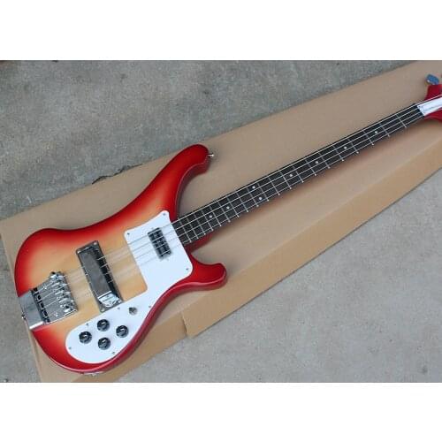Factory Outlet-4 Strings CS Neck-thru-body Electric Bass with 22 Frets,Rosewood Fretboard