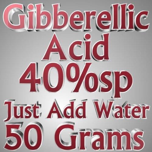 50g Gibberellic acid 92% Purity Easily Water Soluble GA3