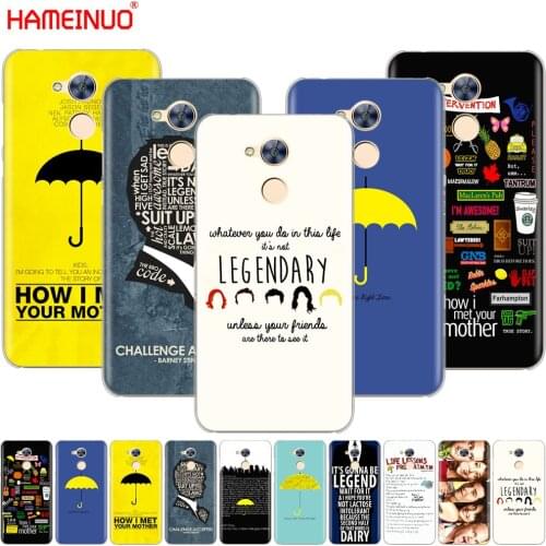 HAMEINUO how i met your mother himym quotes Cover phone Case for Huawei Honor 10 V10 4A 5A 6A 7A 6C 6X 7X 8 9 LITE