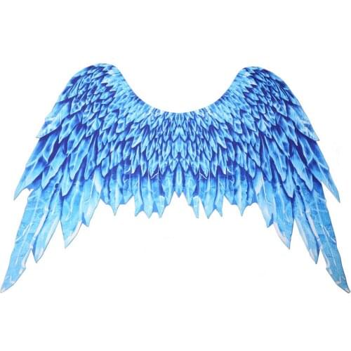 2021 Wings Halloween Party Gifts Festive Party Angel Wings Cosplay Wings with Elastic Straps Costume Props for Men and Women