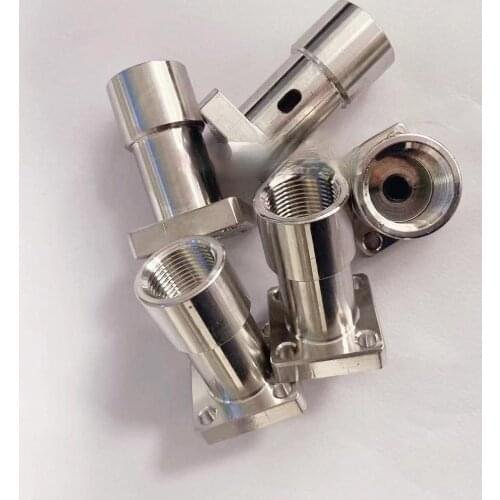 Filling machine 304 stainless steel square cylinder seat 20*25 cylinder bolck discharge nozzle cylinder seat filling accessories