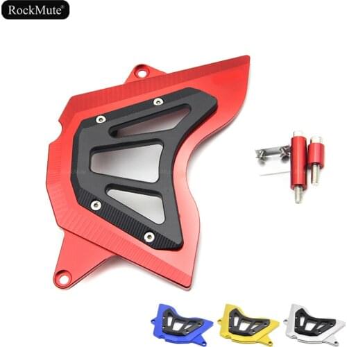 Front Sprocket Chain Guard Cover For Yamaha YZF-R25 YZF-R3 Motorcycle Left Chain Decorative Protector YZF R3 YZF R25 2014-2020