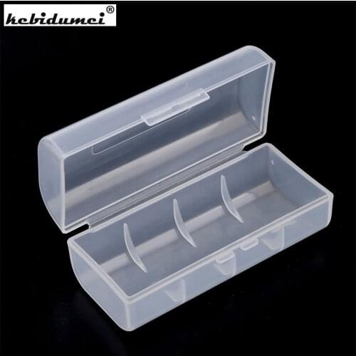 Transparent Clear Plastic Case Holder For 1 X 26650 Rechargeable Battery Hard Storage Box New arrival