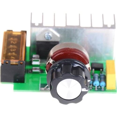 Voltage Regulator Voltage Speed Controller AC 220V 4000W SCR Dimmer