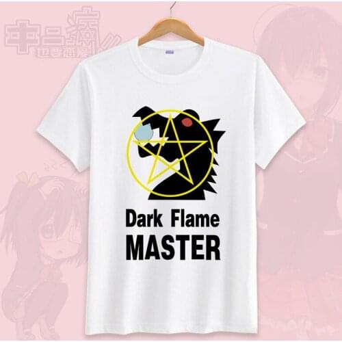 Love Chunibyo & Other Delusions Rikka Takanashi Funny Tshirt Fashion Cartoon Printing Unisex T-Shirts Cosplay Short Sleeve Tee