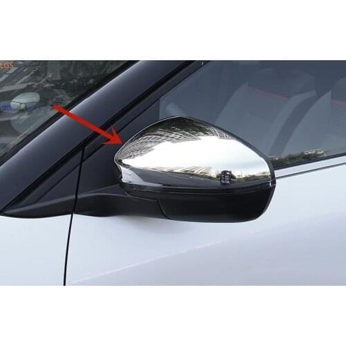 For Citroen C5 AIRCROSS 2017-2020 High-quality ABS Chrome Rearview mirror cover Anti-Rub protection Decoration Car styling