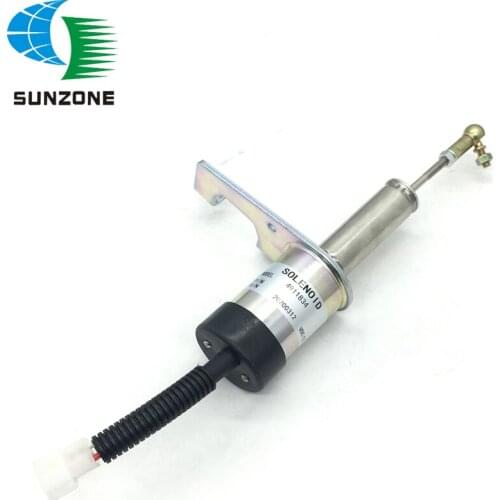 Diesel Engine Spare Parts Fuel Shutoff Solenoid 4911834 24V Truck Engine Flameout Solenoid Valve
