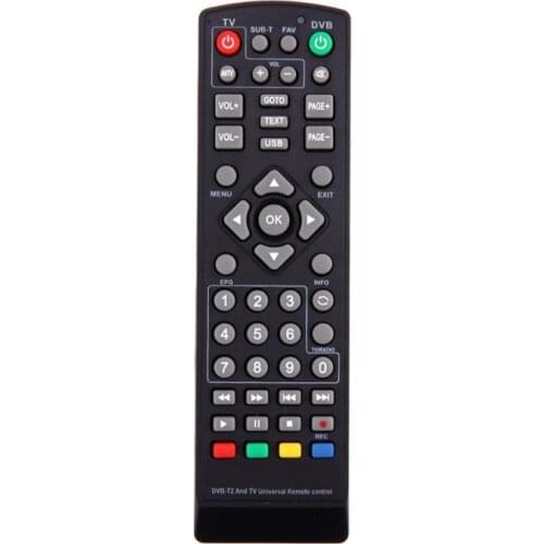 1Pc IR Universal Remote Control Replacement for TV DVB-T2 for Satellite Television Receiver Home Use