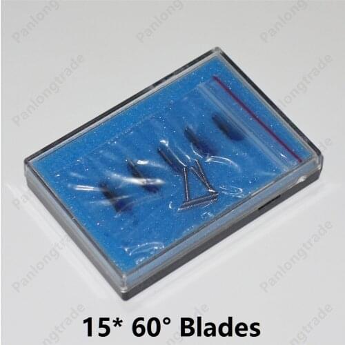 15PCS 60 Degree Cutting blade for Graphtec CB09 silhouette cameo craftrobo vinyl cutter Blades