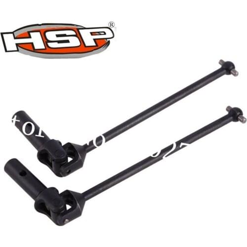 2pcs HSP 860019 Universal Drive Joint Shaft 2P Spare Parts for 1/8 RC Car Himoto Exceed Redcat