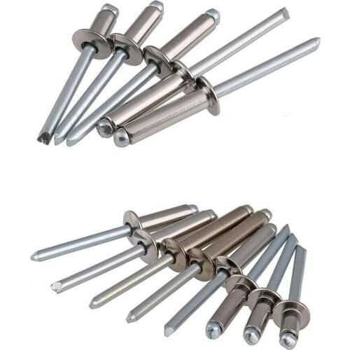 50pcs M3.2 M4 304 stainless steel blind rivets / round head rivets