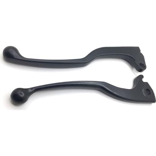 1 Pair Black Motorcycle Clutch Levers CNC Motorbike Handlebar Parts Disc Brake Lever For 125CC Yamaha YBR 125 2002-2013 Years