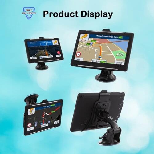 GPS Navigation for Car, GPS Satellite Navigation System for Cars, Voice Turn Direction Reminder, GPS Route, Free Update Map