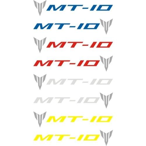K-sharp motorcycle decorative body LOGO reflective stickers for YAMAHA MT-10 2 * pieces