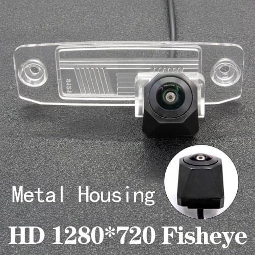 HD 1280*720 Fisheye Car Rear View Camera For Hyundai Elantra Sedan MK3 Accent/Brio/Verna MC Tucson JM I30 I40 I55 Kona/Kauai