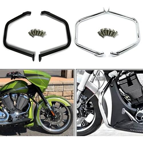 For Victory Cross Country Tour Cross Roads Magnum 2010-17 Motorcycle Highway Crash Bar Engine Guard Stunt Cage Bumper Protector