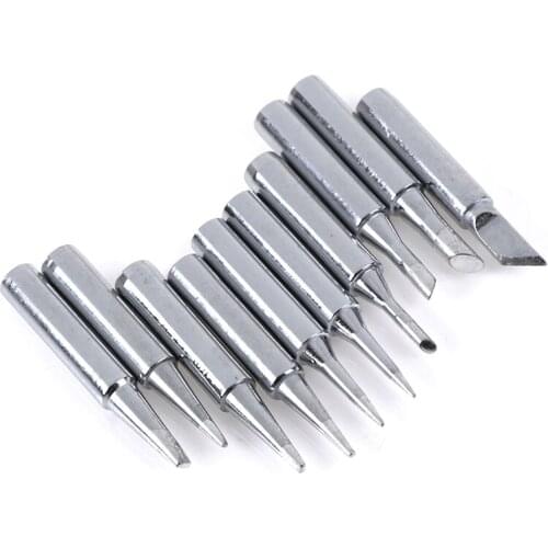 10Pcs 900m Constant-temperature Common Solder Soldering Iron Tip For 963 Station