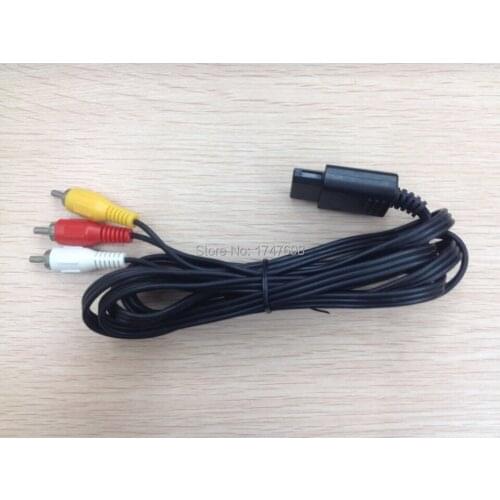 Wholesale - New 3 Port Input Channels RCA Adapter Switch AV DVD for PS2 Audio Video Selector Cable