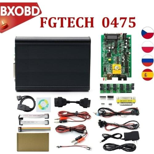 Latest Version FGTECH Galletto 4 Master V54 FW 0475 EU Auto ECU Chip Tuning Programmer FG TECH Unlock Version Multi-Language