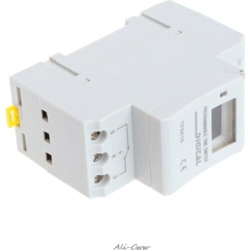 2018 AC 220V 16A Digital LCD 7-Day Programmable Timer Time Relay Switch