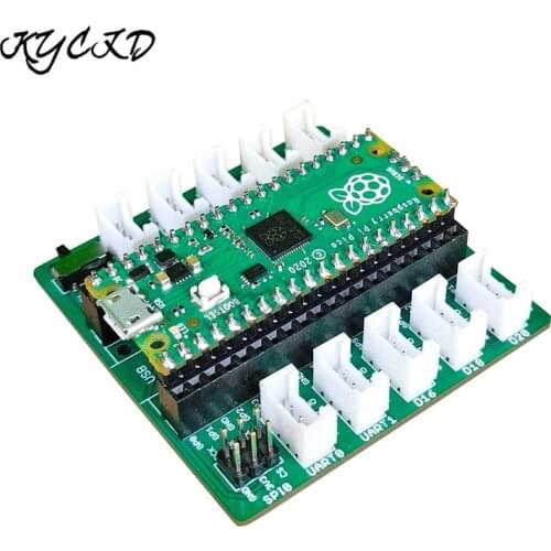 Grove Shield For Raspberry Pi Pico V1.0 Microcontroller I2C UART Digital Analog SPI SWD Debug Interface Plug-and-play Board