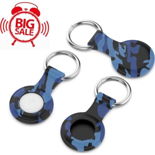 Silicone Case Shock-proof Protective Cover Skin Full Protection Shell Case For Apple Airtags Locator Tracker Devices Accessories