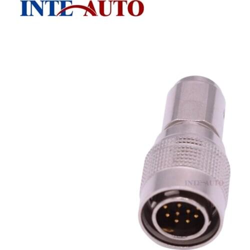 Stanexco 10 pins camera miniature male Connector,industrial circular plug, HR10A-10P-10P(73)