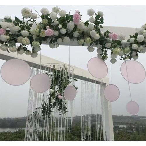 Wedding prop donuts hanging stage welcome layout pendant background hanging window pendant party home modern decorative ornament