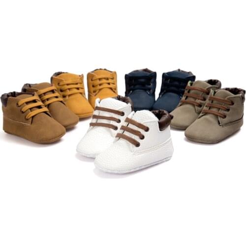 0-18M Toddler Boys Girls Warm Boot Sneakers Soft Sole Leather Shoes Infant Boy Girl Toddler Shoes