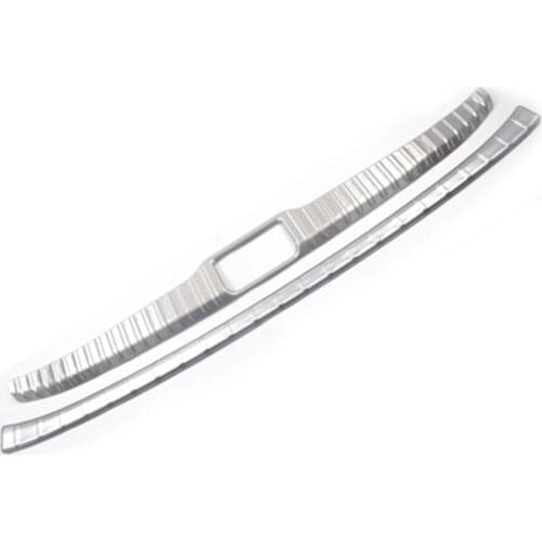 For Toyota PREVIA/ESTIMA ACR50 GSR50 2007-2017 stainless steel Rear Bumper Protector Sill Trunk Tread Plate Trim Car styling