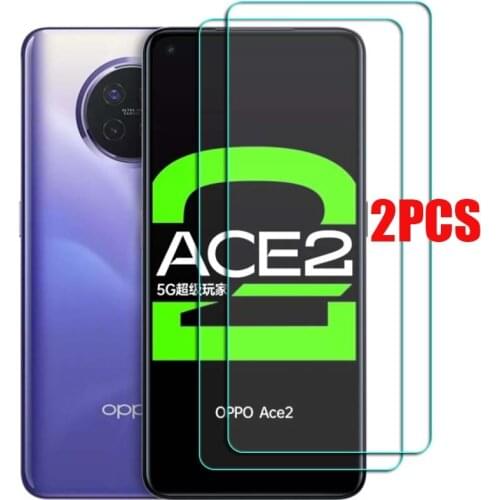 2PCS FOR OPPO Ace2 Tempered Glass Protective on OPPO Ace 2 Screen Protector Glass Film Cover