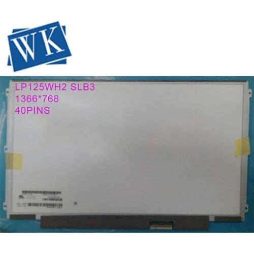 12.5'' Laptop lcd screen IPS Display for LENOVO S230U K27 K29 X220 X230 LP125WH2 SLT1/T2 SLB3