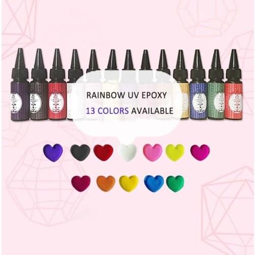 1PC all color UV Resin Hard Glue Ultraviolet Transparent Liquid DIY Handmade Art Crafts Jewelry Making