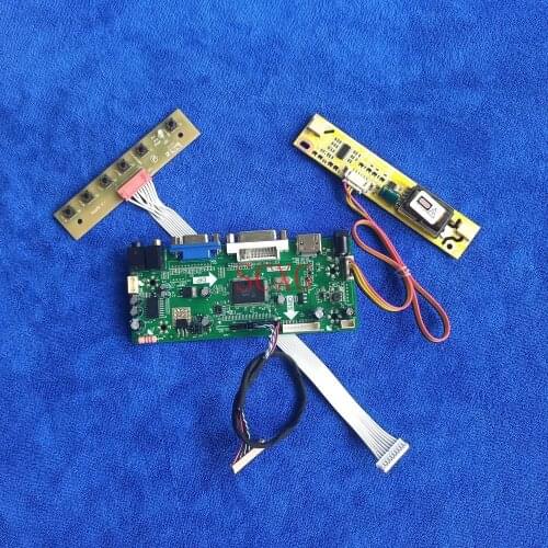 2CCFL 1024*768 LVDS 20 Pin For TM150XG/TMS150XG1/MT150XN01/MT150XN03 M.NT68676 driver board Monitor Kit HDMI-compatible VGA DVI