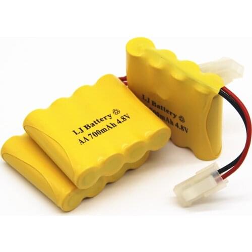 3pcs/packaging 4.8V 700mAh 2400MAH AA 4 in 1 Ni-Cd battery set Huanqi RC Tank 508 550 RC Car HQ 611 605