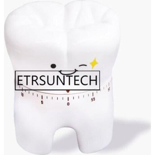 30pcs Cartoon Tooth Kitchen Timer Reminder Alarm For Cooking Tools Time Timer Accessories 60 minutes