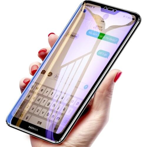 6D Curved Tempered Glass For Nokia 7.1 3.1 5.1 X6 Screen Protector Film For Nokia 6.1 Plus 6 9 8 3 5 6 Protective Film