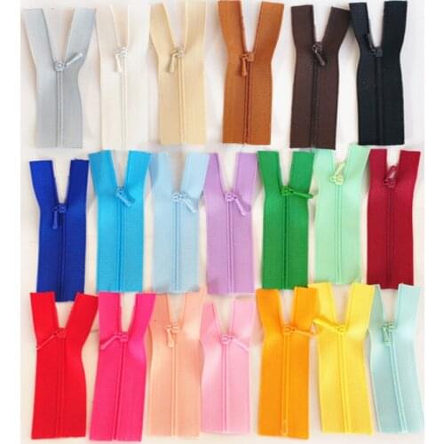 Bjd doll diy accessories mini-zipper 0# plastic mini zippers 5cm gauze zipper for doll accessories