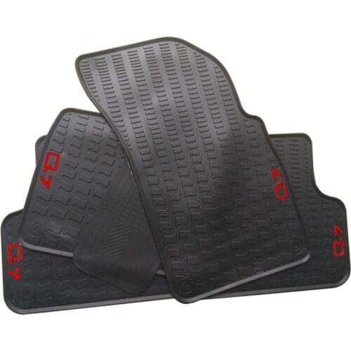 Car Floor Mats for 2006-2019 Year Audi Q7 Custom No Odor Carpets Waterproof Rubber