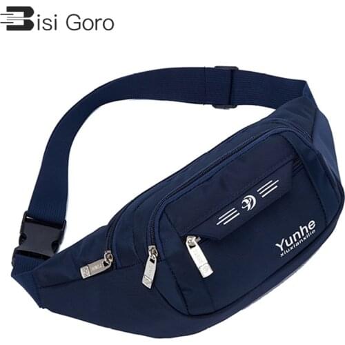 Bisi Goro Fashion Waterproof Waist for Woman Unisex Belt Bags Fannypack New Waistbag Purse Should Pack Women Chest Bags Bumbag