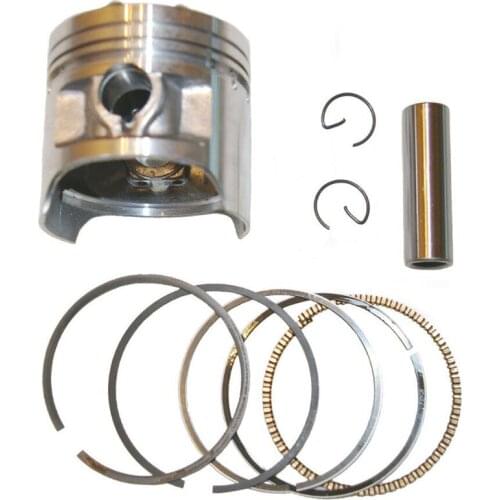 Motorcycle Engine Parts STD Bore Size 57mm Piston Ring Kit For Honda GS125 GN125 GS GN 125 14mm Pin