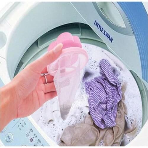 Home Floating Lint Hair Catcher Mesh Pouch Washing Machine Laundry Filter Bag 2019 banheiro bathroom floating pet fur catcher
