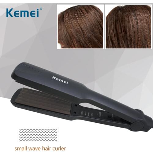 Kemei Electric Curling Iron 40W Hair Curler Temperature Adjustable Corn Hair Curler Tourmaline Ceramics Hair Styling Machine 40D