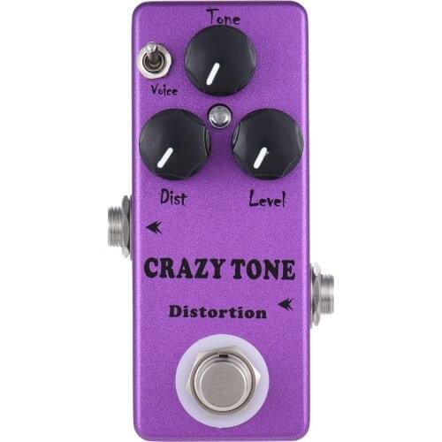 MOSKY MP-50 CRAZY TONE RIOT Distortion Mini Single Guitar Effect Pedal True Bypass Guitar Pedal Guitar Accessories