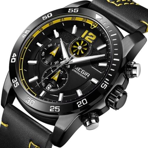 2021 New Mens Watches Top Brand Luxury Leather Casual Quartz Watch Mens Sport Waterproof Calendar Clock Watch Relogio Masculino