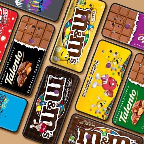 M&Ms Chocolate Nutella Bottle Case For Nokia G10 7.2 5.3 3.4 8.3 5G 5.4 X10 2.3 2.4 C20 4.2 1.4 3.2 2.2 1.3 C3 C10 Soft Cover