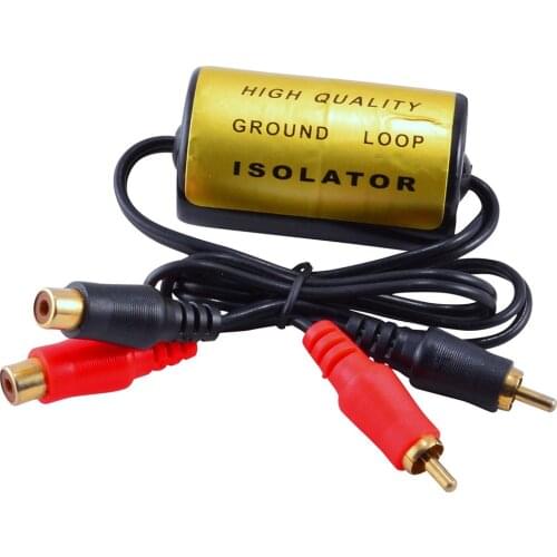Ground Home Stereo Suppressor Noise Car Loop Isolator Audio Filter
