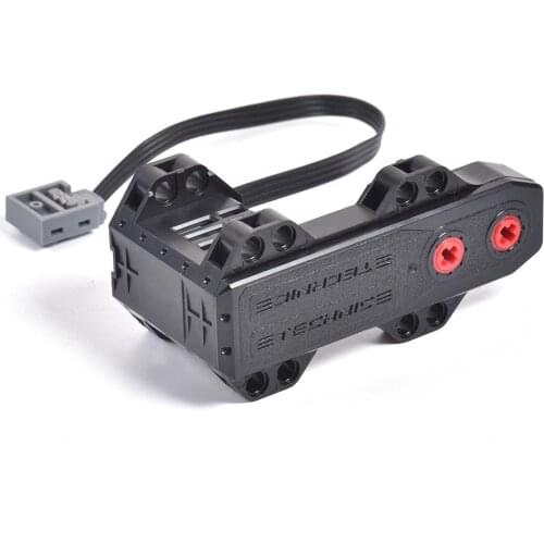 Fit Technical 5292 Monsters Motor Set Power Functions Part MOC Accessories DIY Train Car Building Blocks Toys For Children MOC