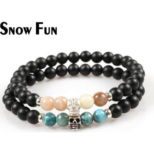 SNOW FUN Beaded Bracelets
